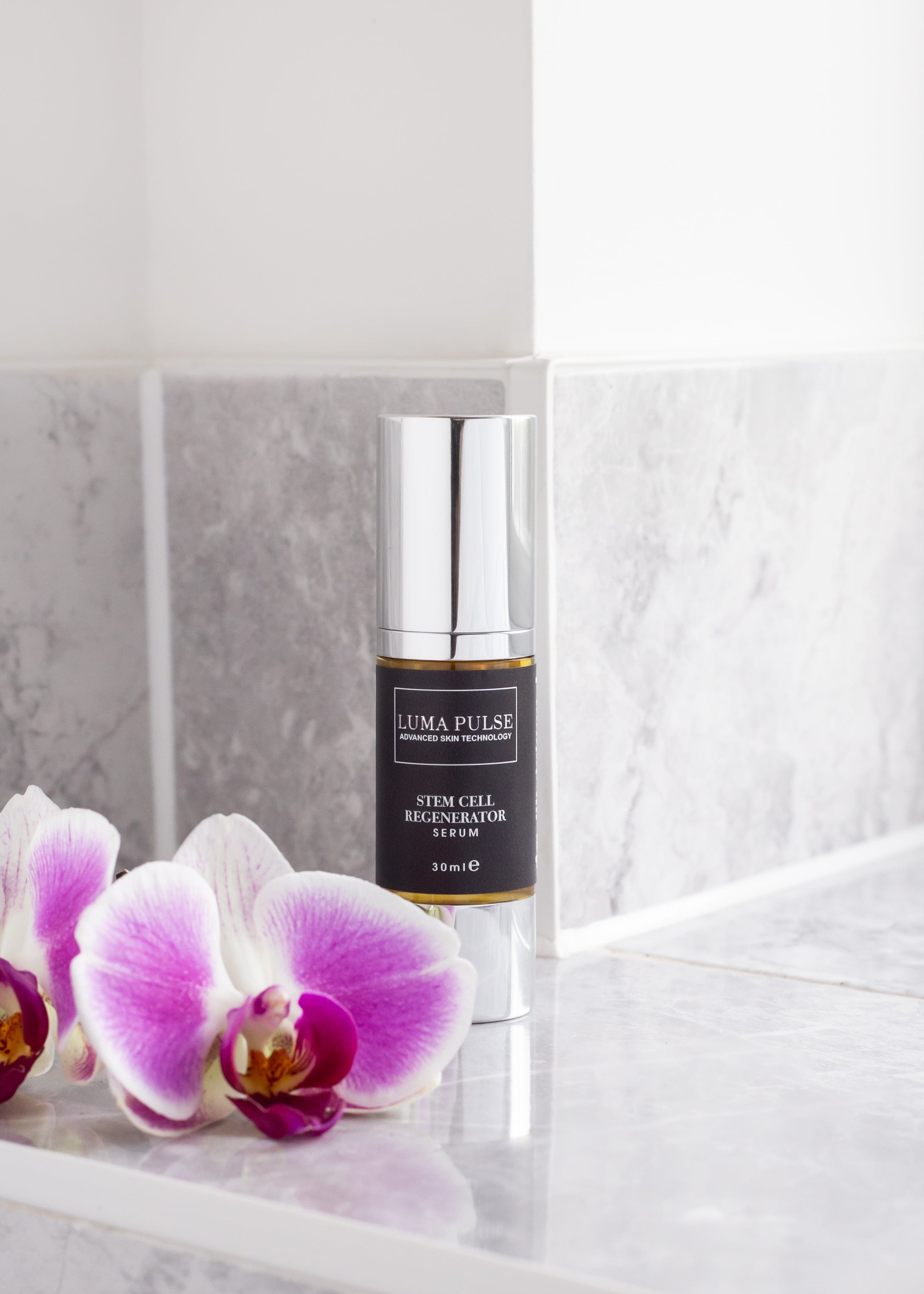 The Dynamic Duo: Luma Pulse Marine Collagen Facial Cream + Stem Cell Regenerator Serum Bundle